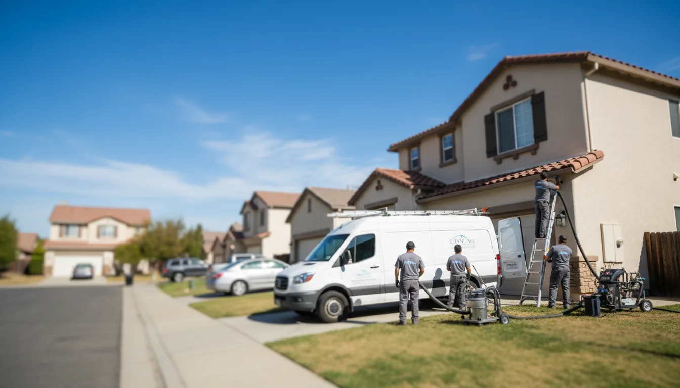 Air Duct Cleaning in Bradley, CA near me